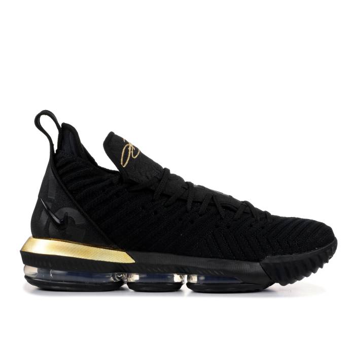 ナイキ Nike 【 Lebron 16 Im King Men Black/Metallic Gold-Black 】 Lebron レブロン メンズ 黒色 ブラック