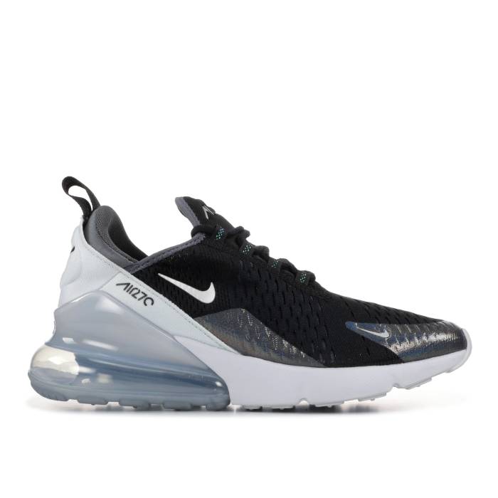 ナイキ Nike 【 Air Max 270 ガウス \u0027Y2K\u0027 Youth Black/Metallic Silver-Dark Grey 】 マックス 御坊っちゃん キッズ 黒いこと 黒いこと 薄墨色 薄墨色