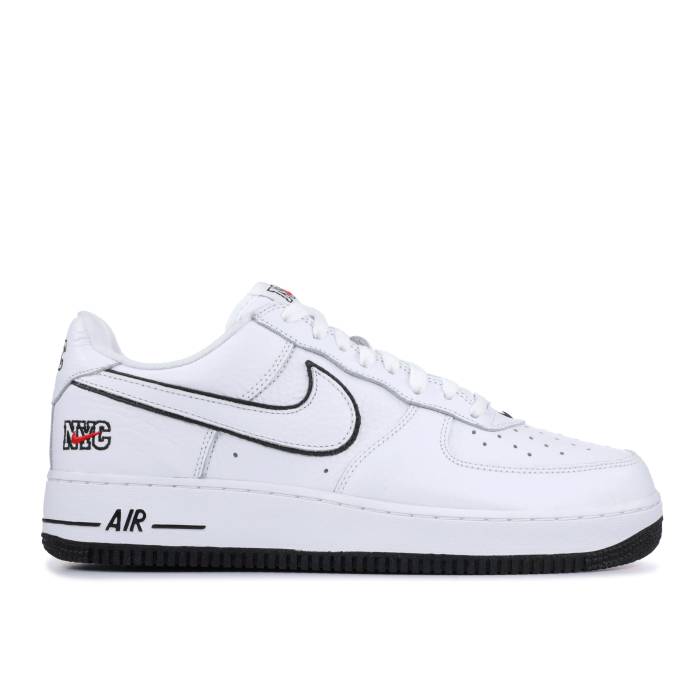 ナイキ Nike 【 Dover Street Market X Air Force 1 Low 'Nyc' Men White/Black 】 street ストリート メンズ 白色 ホワイト 黒色 ブラック