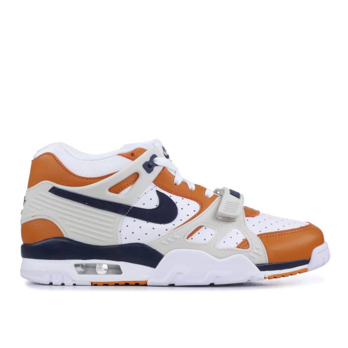 ナイキ Nike 【 Air Trainer 3 Retro 'Medicine Ball' 2019 Men White/Midnight Navy-Ginger-Light Bone 】 トレーナー レトロ メンズ 白色 ホワイト