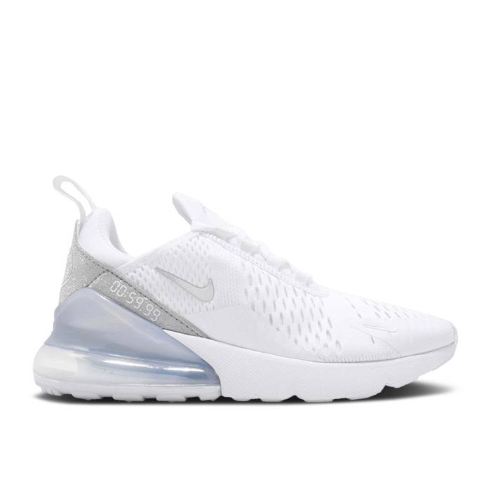 ナイキ Nike 【 Wmns Air Max 270 'Metallic Summit White' Women White/Metallic Summit White-White 】 マックス レディース 白色 ホワイト｜スニケス