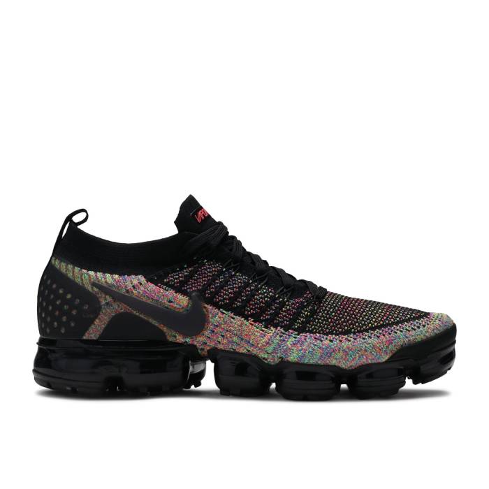 ナイキ Nike 【 Air Vapormax Flyknit 2 Black Multi-Color Men Black/Racer Pink-Racer Blue-Black 】 フライニット メンズ 黒色 ブラック