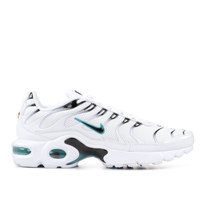 ナイキ Nike 【 Air Max Plus Bg \u0027Dusty Cactus\u0027 Youth White/Black-Dusty Cactus 】 マックス お坊っちゃん キッズ 白いこと 白いこと