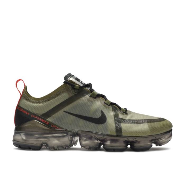 ナイキ Nike 【 Air Vapormax 2019 \u0027Olive Flak Men Olive Flak/Black-Medium Olive-Team Orange 】 メンズ olive オリーブ orange 橙・オレンジ色