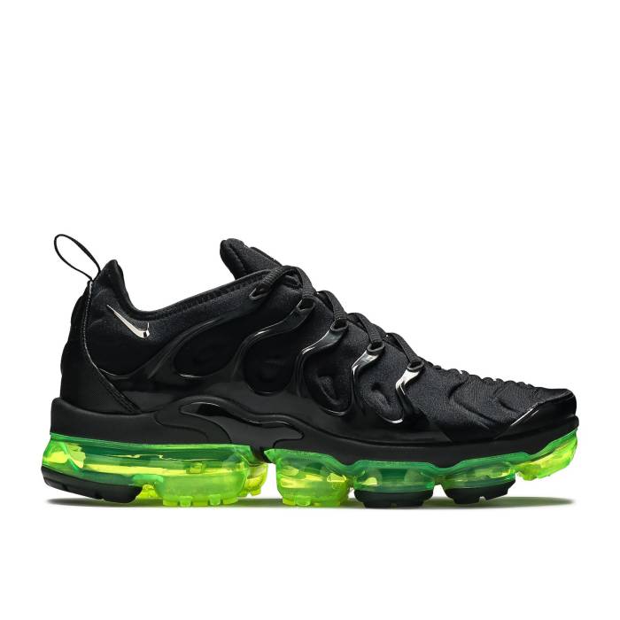 ナイキ Nike 【 Air Vapormax Plus \u0027Black Volt\u0027 Men Black/Reflect Silver-Volt 】 メンズ 黒いこと 黒いこと