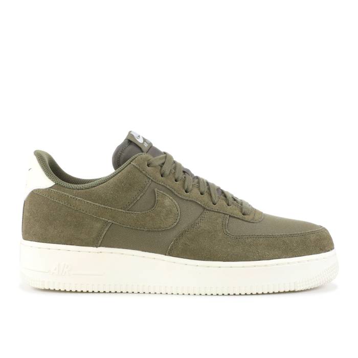 ナイキ Nike 【 Air Force 1 \u002707 Suede \u0027Medium Olive\u0027 Men Medium Olive/Medium Olive-Sail 】 スエード・スウェード メンズ olive オリーブ