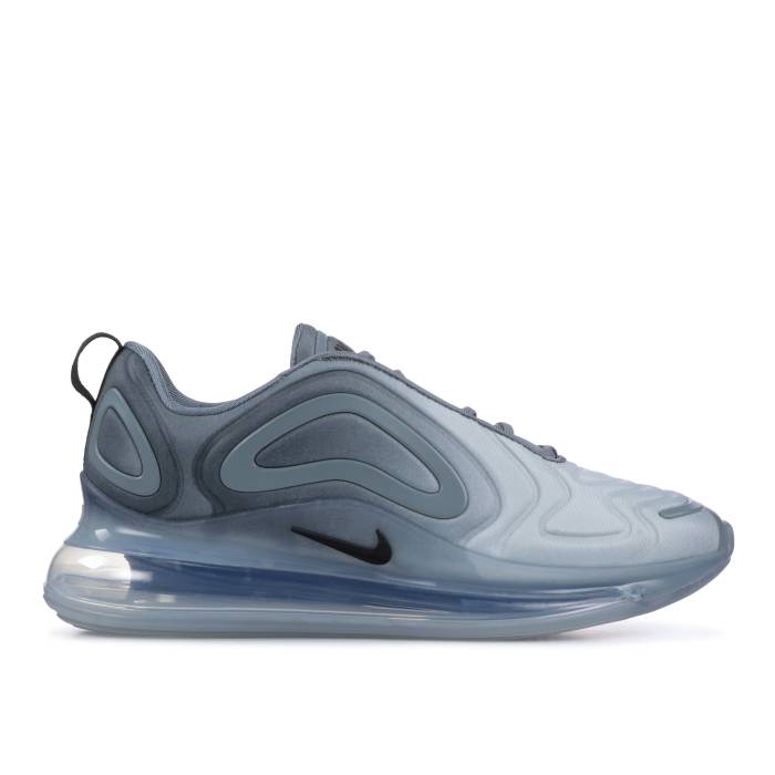 ナイキ Nike 【 Air Max 720 \u0027Cool Grey\u0027 Men Cool Grey/Black-Metallic Silver 】 マックス メンズ 冷やりとした 薄墨色 薄墨色 Silver しろがね色・しろがね色