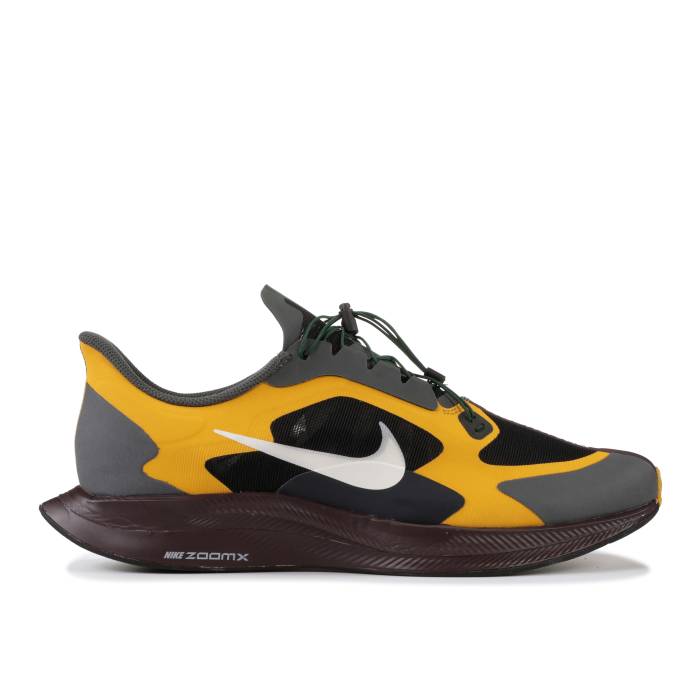 ナイキ Nike 【 Gyakusou X Zoom Pegasus Turbo Gold Fir Men Fir/Black-Gold Dart-Deep Burgundy 】 ズーム ペガサス ターボ メンズ ワイン色・バーガンディー