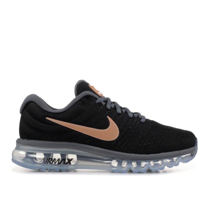 ナイキ Nike 【 Wmns Air Max 2017 \u0027Black Pink\u0027 Women Black/Dark Grey-Particle Pink-Bronze-Black 】 マックス レディース 黒いこと 黒いこと