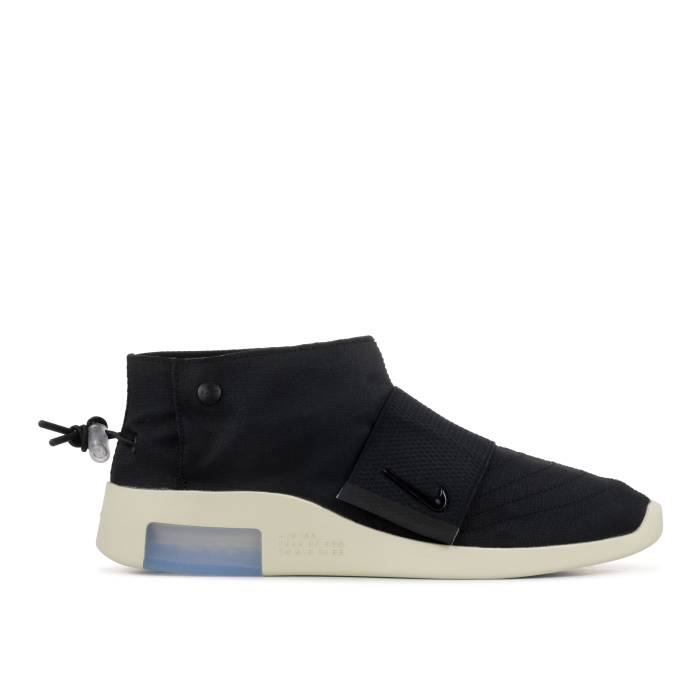 ナイキ Nike 【 Air Fear Of God Moc \u0027Black\u0027 Men Black/Black-Fossil 】 メンズ 黒いこと 黒いこと