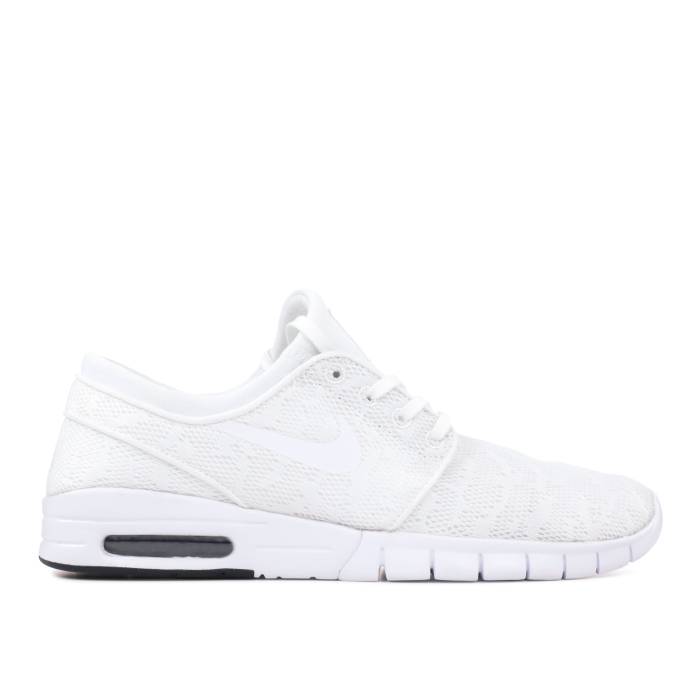 ナイキ Nike 【 Stefan Janoski Max Sb \u0027White\u0027 Men White/White-Obsidian 】 マックス エスビー メンズ 白いこと 白いこと