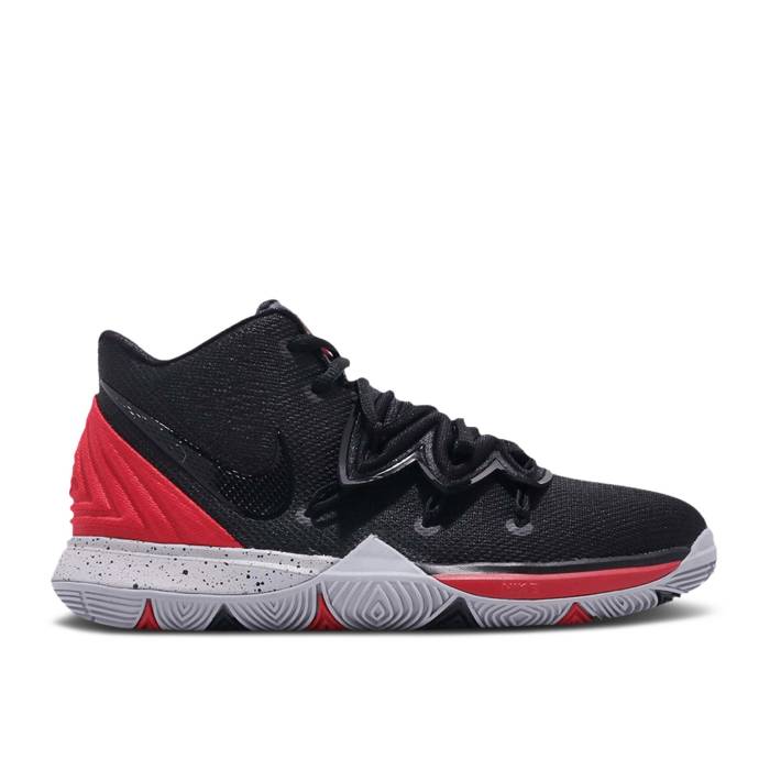 ナイキ Nike 【 Kyrie 5 ガウス \u0027University Red\u0027 Youth University Red/Black 】 Kyrie カイリー 御坊っちゃん キッズ Red 赤・赤いこと 黒いこと 黒いこと