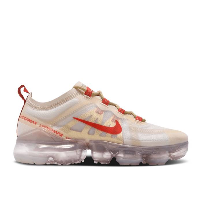 ナイキ Nike 【 Wmns Air Vapormax 2019 Chinese New Year Women Light Cream/Habanero Red-Club Gold 】 レディース クリーム ゴールド