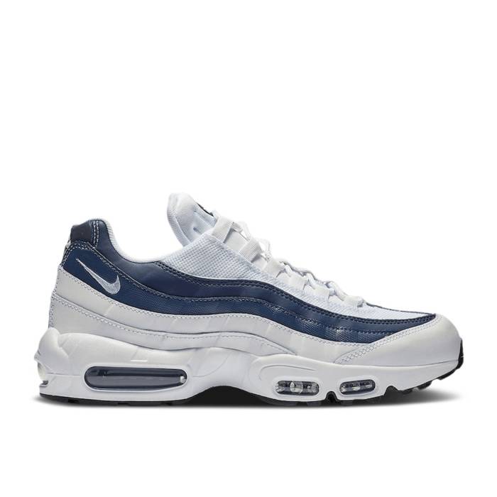 ナイキ Nike 【 Air Max 95 Essential \u0027Monsoon Blue\u0027 Men White/Midnight Navy-Monsoon Blue-White 】 マックス メンズ 白いこと 白いこと