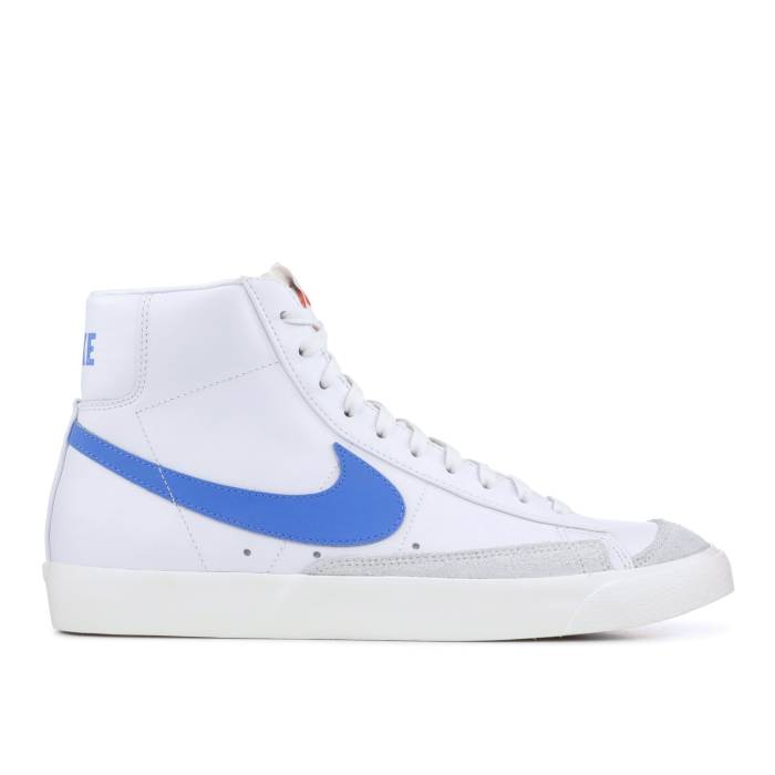 ナイキ Nike 【 Blazer Mid \u002777 Vintage \u0027Pacific Blue\u0027 Men Pacific Blue/White-Sail 】 ブレイザー ミッド vintage ビンテージ・ヴィンテージ メンズ パシフィック 青味 青み