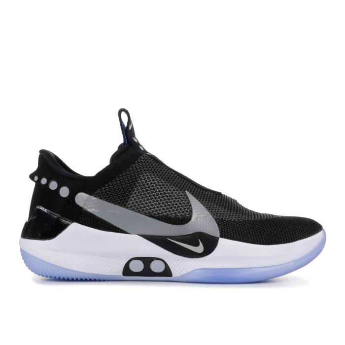 ナイキ Nike 【 Adapt Bb \u0027Black\u0027 Men Black/White-Pure Platinum 】 アダプト メンズ 黒いこと 黒いこと Platinum プラチナム