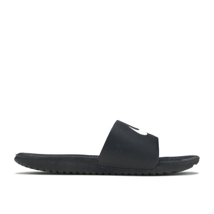 ナイキ Nike 【 Kawa Slide \u0027Black White\u0027 Men Black/White 】 Slide サンダル メンズ 黒いこと 黒いこと 白いこと 白いこと