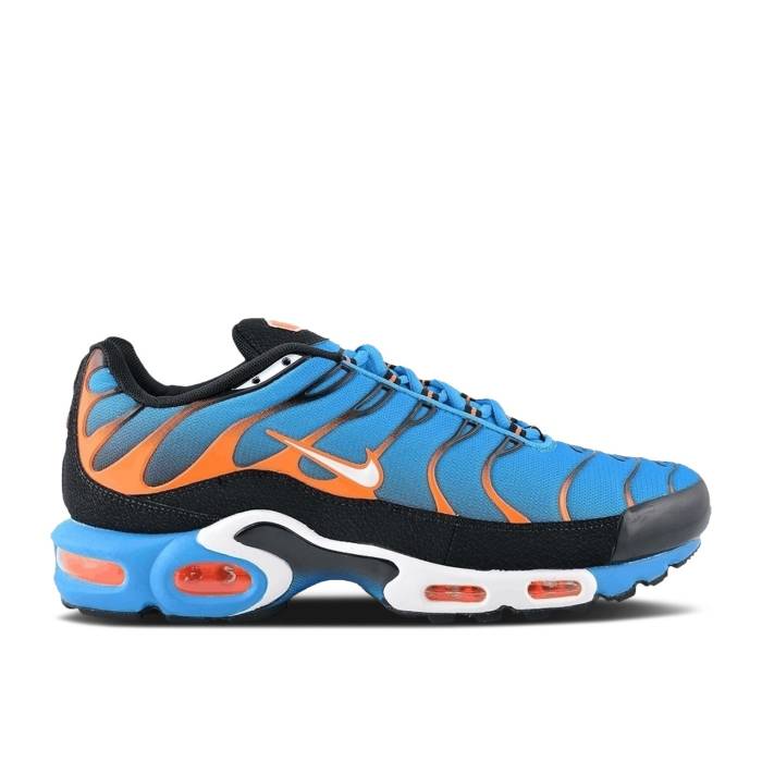 ナイキ Nike 【 Air Max Plus Tn 'Hot Wheels' Men Photo Blue/Orange-White 】 マックス メンズ 青色 ブルー