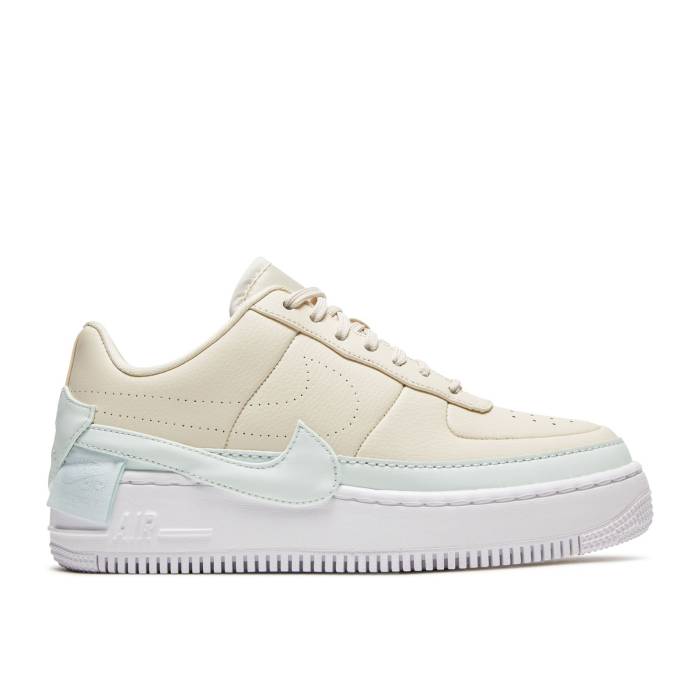 ナイキ Nike 【 Wmns Air Force 1 Low Jester Xx \u0027Light Cream\u0027 Women Light Cream/White-Ghost Aqua 】 レディース 皮膚軟化剤 アクア