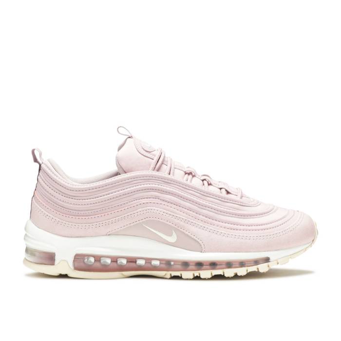 ナイキ Nike 【 Wmns Air Max 97 Premium \u0027Pink Scales\u0027 Women Plum Chalk/Light Cream 】 マックス Premium 割り増し金 レディース 皮膚軟化剤 靴-レディース靴