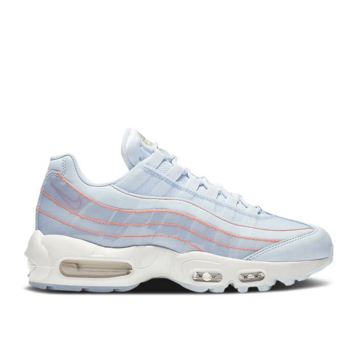 ナイキ Nike 【 Wmns Air Max 95 'Half Blue' Women Half Blue/Summit White 】 マックス レディース ハーフ 青色 ブルー 白色 ホワイト