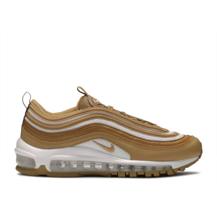 ナイキ Nike 【 Wmns Air Max 97 \u0027Wheat\u0027 Women Wheat/Wheat-Club Gold-Club Gold 】 マックス レディース ウィート ゴールド