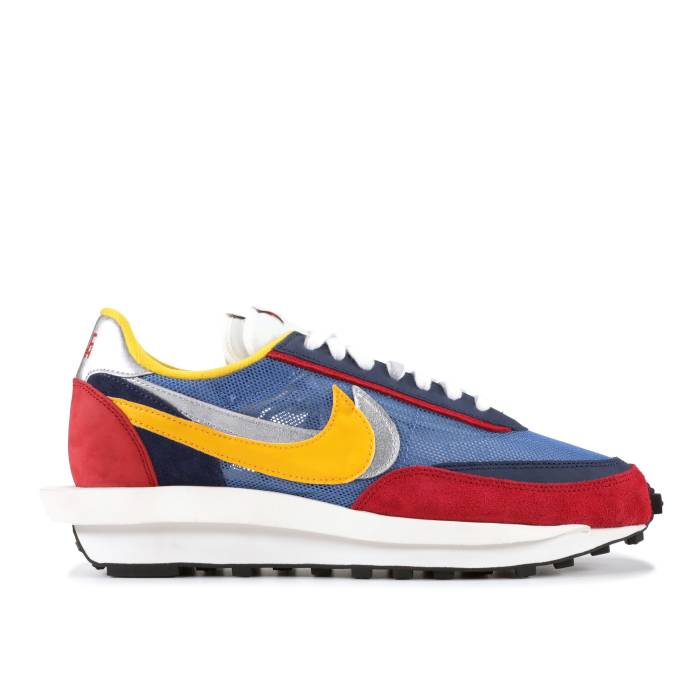 ナイキ Nike 【 Sacai X Ldwaffle \u0027Varsity Blue\u0027 Men Varsity Blue/Del Sol-Varsity Red-Black 】 メンズ 青み 青色