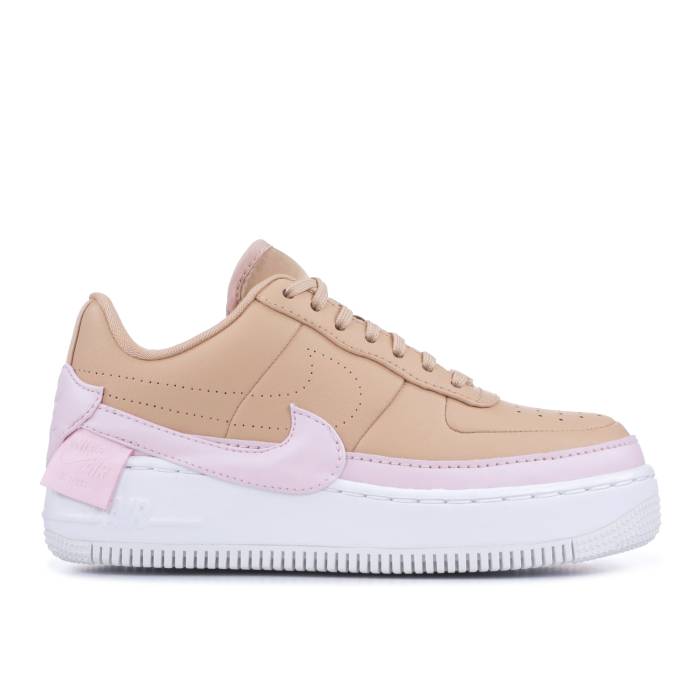 ナイキ Nike 【 Wmns Air Force 1 Jester Xx \u0027Bio Beige Pink\u0027 Women Bio Beige/Pink Force-White 】 ベージュ レディース ベージュ pink サクラ色