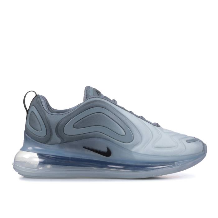 ナイキ Nike 【 Wmns Air Max 720 \u0027Cool Grey\u0027 Women Cool Grey/Black-Metallic Silver 】 マックス レディース 冷やりとした 薄墨色 薄墨色 Silver しろがね色・しろがね色