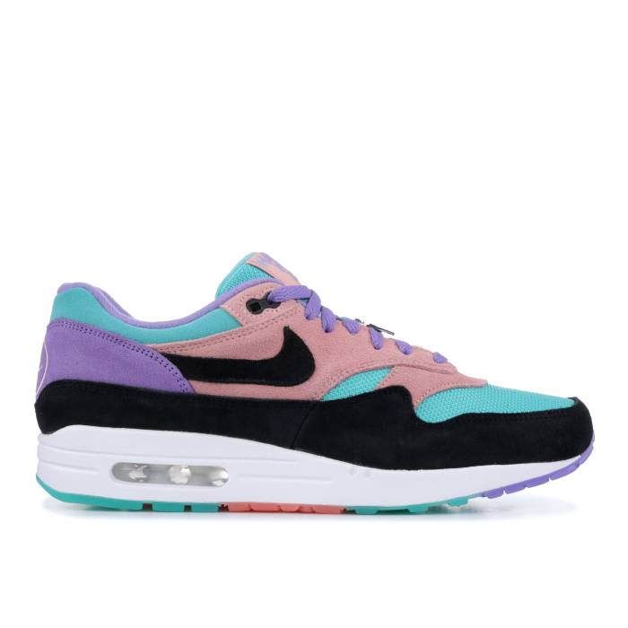 ナイキ Nike 【 Air Max 1 \u0027Have A  Day\u0027 Men Space Purple/Black/Bleached Coral 】 マックス メンズ Purple 紫・パープル 黒いこと 黒いこと