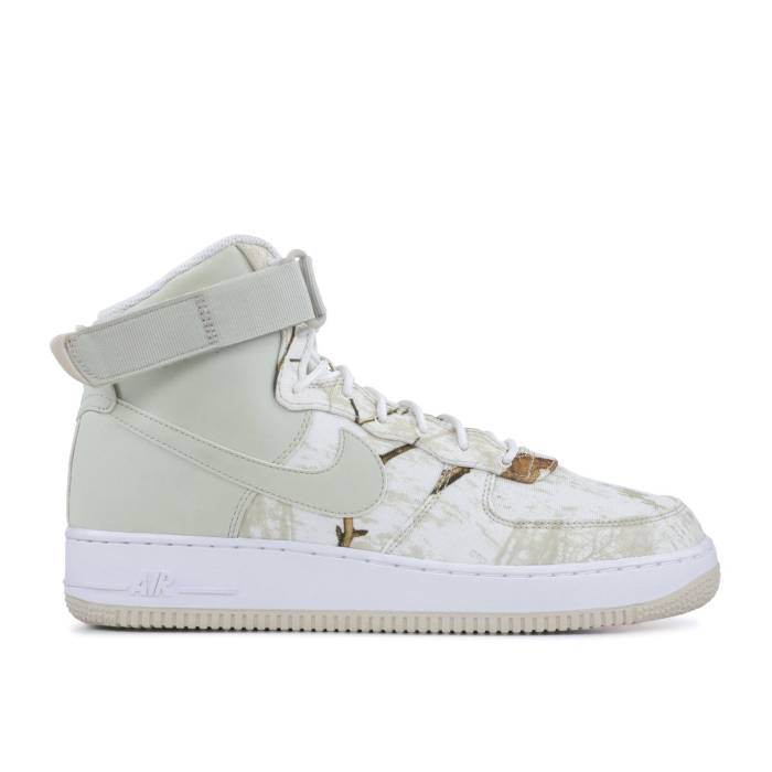 ナイキ Nike 【 Realtree X Air Force 1 High 'White Camo' Men White/Light Brown-Gum Medium Brown 】 ハイ メンズ 白色 ホワイト 茶色 ブラウン