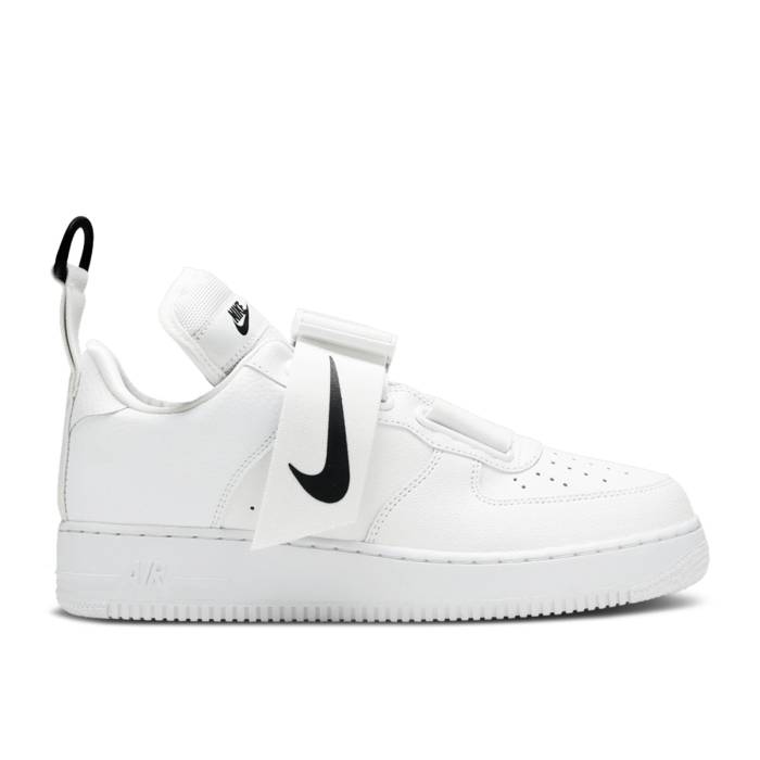 ナイキ Nike 【 Air Force 1 Utility 'White Black' Men White/White-Black 】 メンズ 白色 ホワイト
