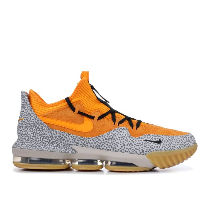ナイキ Nike 【 Atmos X Lebron 16 Low \u0027Safari\u0027 Men Kumquat/Kumquat-Black 】 Lebron レブロン メンズ