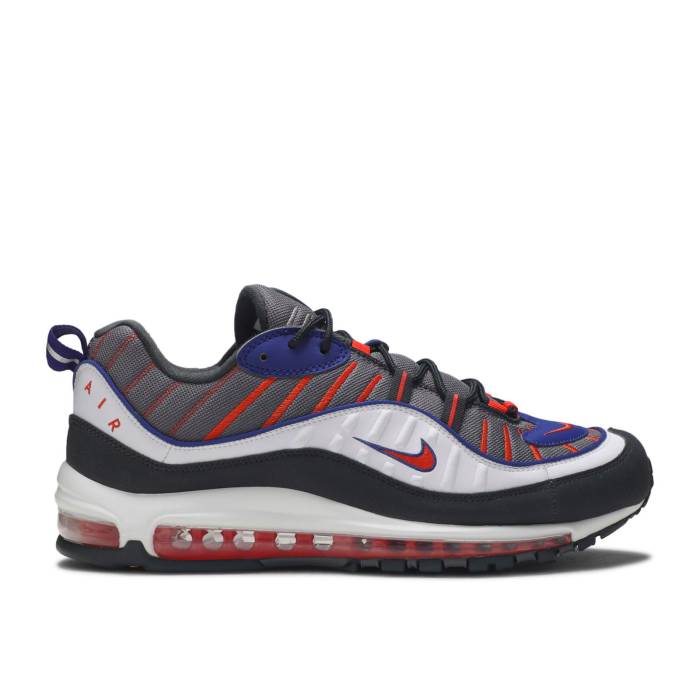 ナイキ Nike 【 Air Max 98 \u0027Phoenix\u0027 Men Gunsmoke/Team Orange-Laser Orange-White 】 マックス メンズ Team 野球クラブ