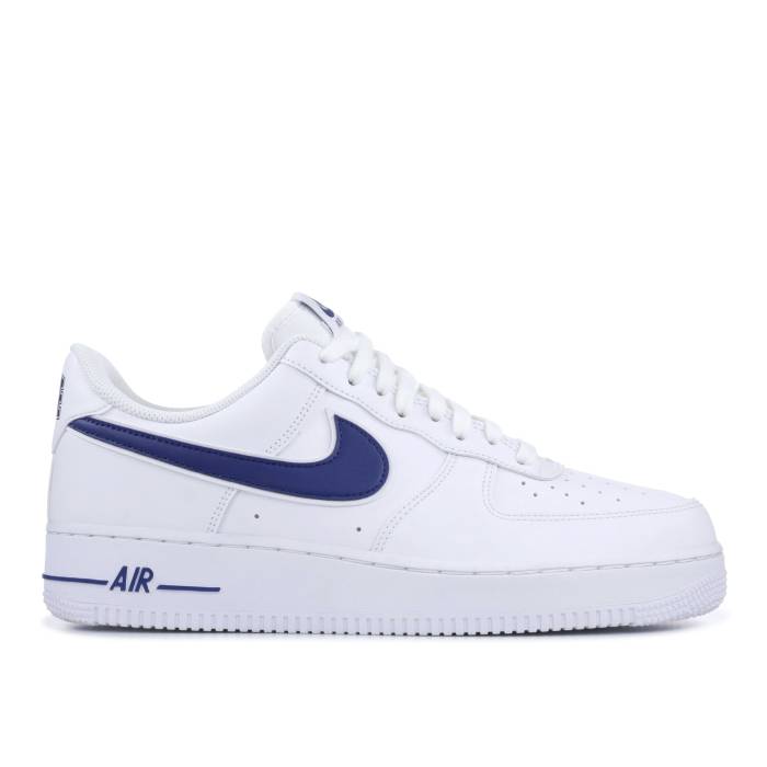 ナイキ Nike 【 Air Force 1 \u002707 3 \u0027White Deep Royal\u0027 Men White/Deep Royal 】 ディープ メンズ 白いこと 白いこと ディープ