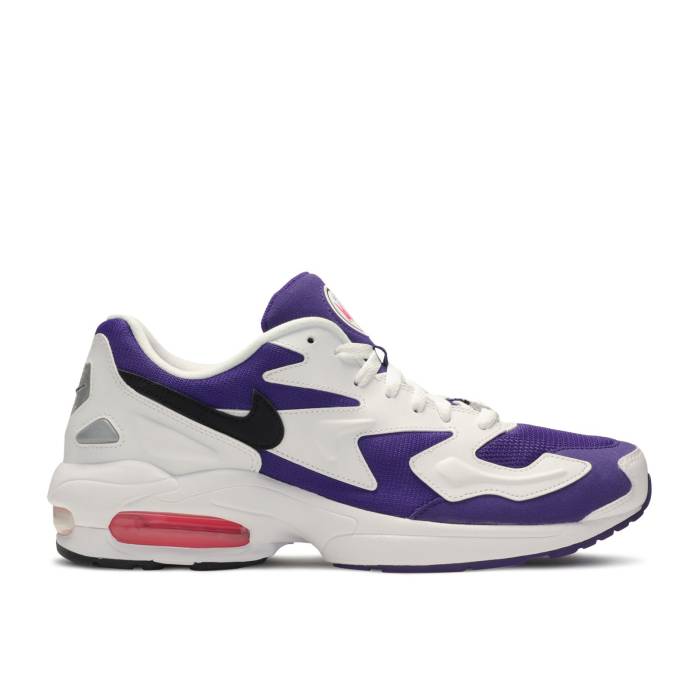 ナイキ Nike 【 Air Max 2 Light Og 'Purple Berry' Men White/Black-Court Purple 】 マックス メンズ 白色 ホワイト Purple 紫・パープル｜スニケス