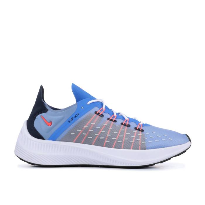 ナイキ Nike 【 Exp-X14 \u0027Light Photo Blue\u0027 Men Light Photo Blue/Bright Crimson 】 メンズ 青味 青み クリムゾン