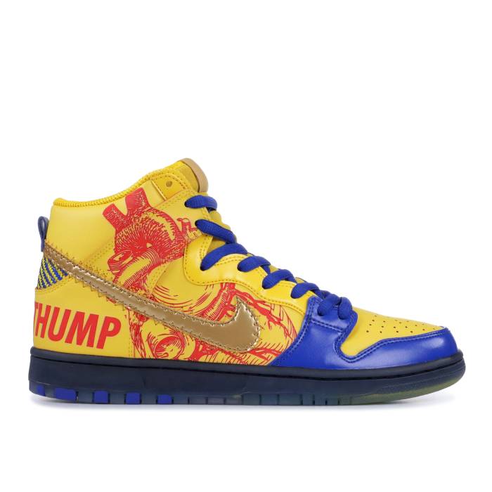 ナイキ Nike 【 Dunk High Sb Retro Doernbecher 2019 Men Vivid Sulfur/Game Royal 】 ダンク ハイ エスビー レトロ メンズ Game ゲーム
