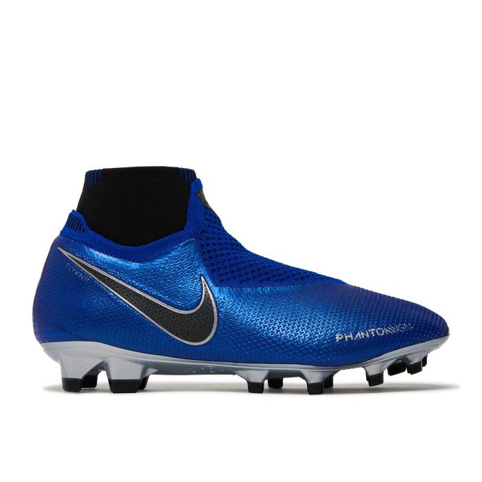 ナイキ Nike 【 Phantom Vision Elite Df Fg \u0027Racer Blue\u0027 Men Racer Blue/Metallic Silver-Black-Volt 】 エリート メンズ 青碧 青碧