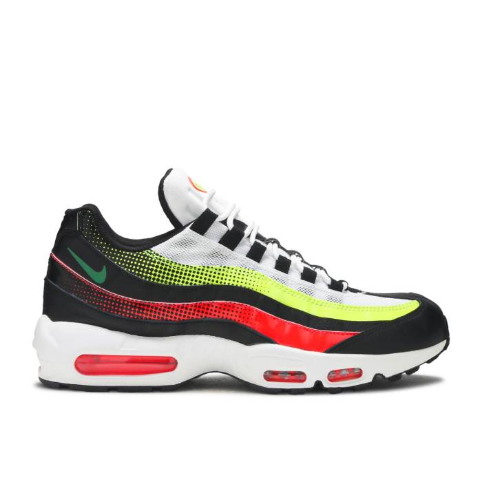 ナイキ Nike 【 Air Max 95 Se \u0027Neon Collection\u0027 Men Black/Bright Crimson-Volt-Aloe Verde 】 マックス メンズ 黒いこと 黒いこと