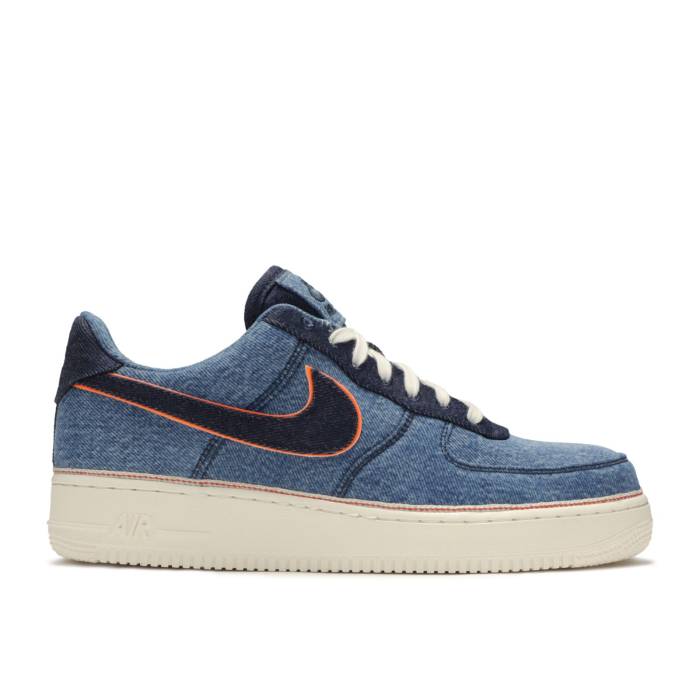 ナイキ Nike 【 3X1 X Air Force 1 Low Premium 'Stonewash Blue' Men Stonewash Blue/Dark Obsidian-Summit White 】 Premium プレミアム メンズ 青色 ブルー 白色 ホワイト 69,465円