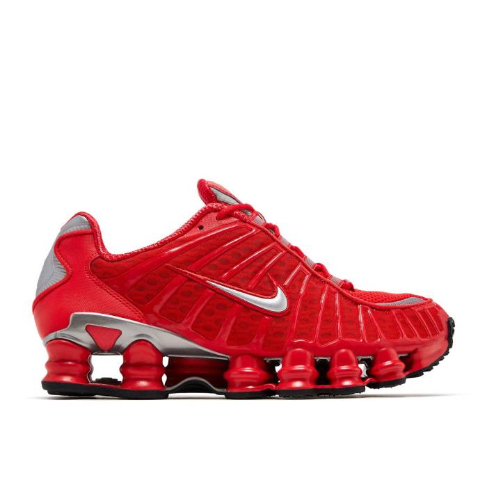 ナイキ Nike 【 Shox Tl 'Speed Red' Men Speed Red/Metallic Silver 】 Shox ショックス メンズ Speed スピード Red 赤・レッド Silver 銀色・シルバー