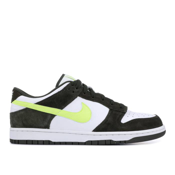 ナイキ Nike 【 Dunk Low \u0027Black White Volt\u0027 Men White/Volt-Dark Army 】 ダンク 白いこと 白いこと メンズ 白いこと 白いこと 正規陸軍