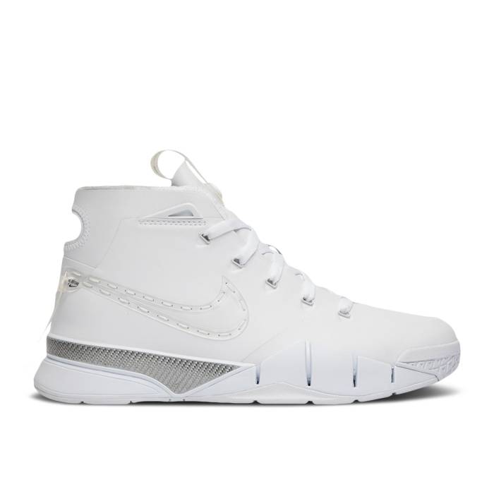 ナイキ Nike 【 Zoom Kobe 1 Protro \u0027Noise Cancelling\u0027 Men White/White 】 望遠レンズ Kobe コービー 労働者階級トロ メンズ 白いこと 白いこと スニーカー-靴-メンズ靴