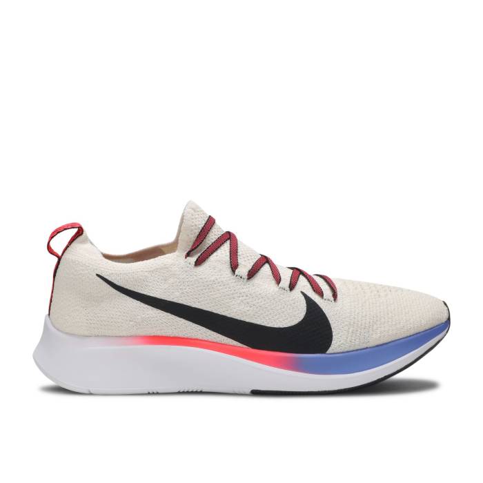 ナイキ Nike 【 Zoom Fly Flyknit 'Light Cream' Men Light Cream/University Red-Sapphire-Black 】 ズーム フライニット メンズ クリーム