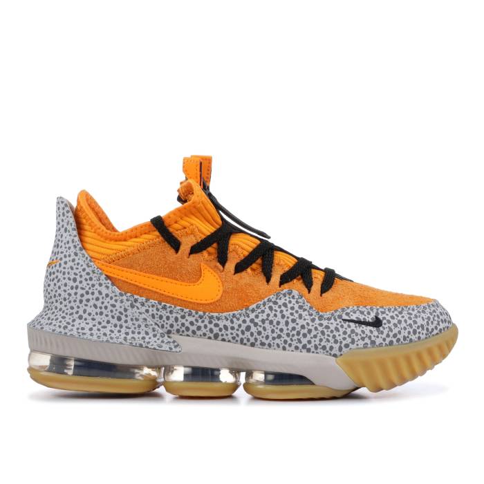 ナイキ Nike 【 Atmos X Lebron 16 Low Ac Ep \u0027Safari\u0027 Men Kumquat/Kumquat-Black 】 Lebron レブロン メンズ