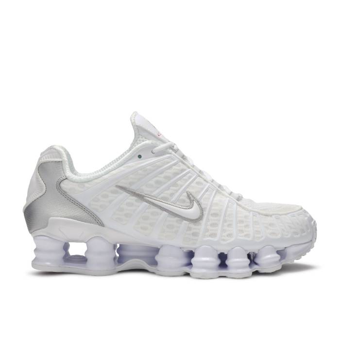 ナイキ Nike 【 Wmns Shox Tl White Silver 2019 Women White/Metallic Silver/Max Orange 】 Shox ショックス レディース 白色 ホワイト Silver 銀色・シルバー マックス orange 橙・オレンジ