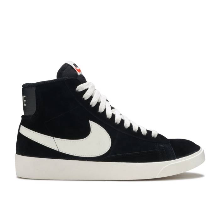 ナイキ Nike 【 Wmns Blazer Mid Vintage Suede \u0027Black\u0027 Women Black/Sail/Sail 】 ブレイザー ミッド vintage ビンテージ・ヴィンテージ スエード・スウェード レディース 黒いこと 黒いこと