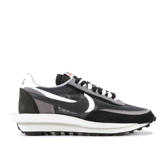 ナイキ Nike 【 Sacai X Ldwaffle \u0027Black\u0027 Men Black/Anthracite-White-Gunsmoke 】 メンズ 黒いこと 黒いこと