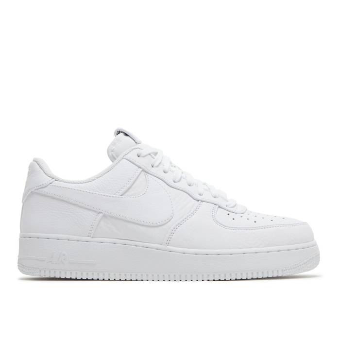 ナイキ Nike 【 Air Force 1 Low Premium \u0027Oversized Swoosh\u0027 Men White/White-White 】 Premium 割り増し金 メンズ 白いこと 白いこと